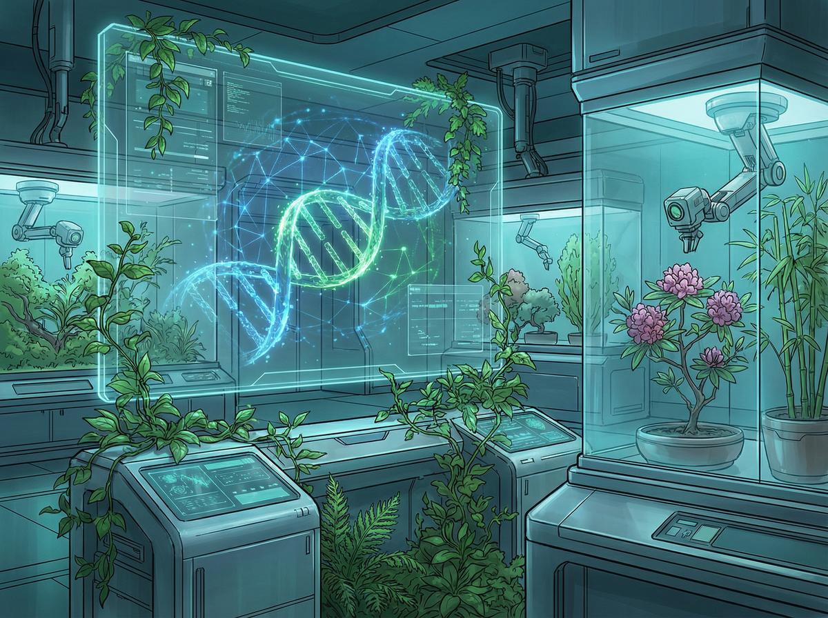 偷拍 AI植物视频剪辑