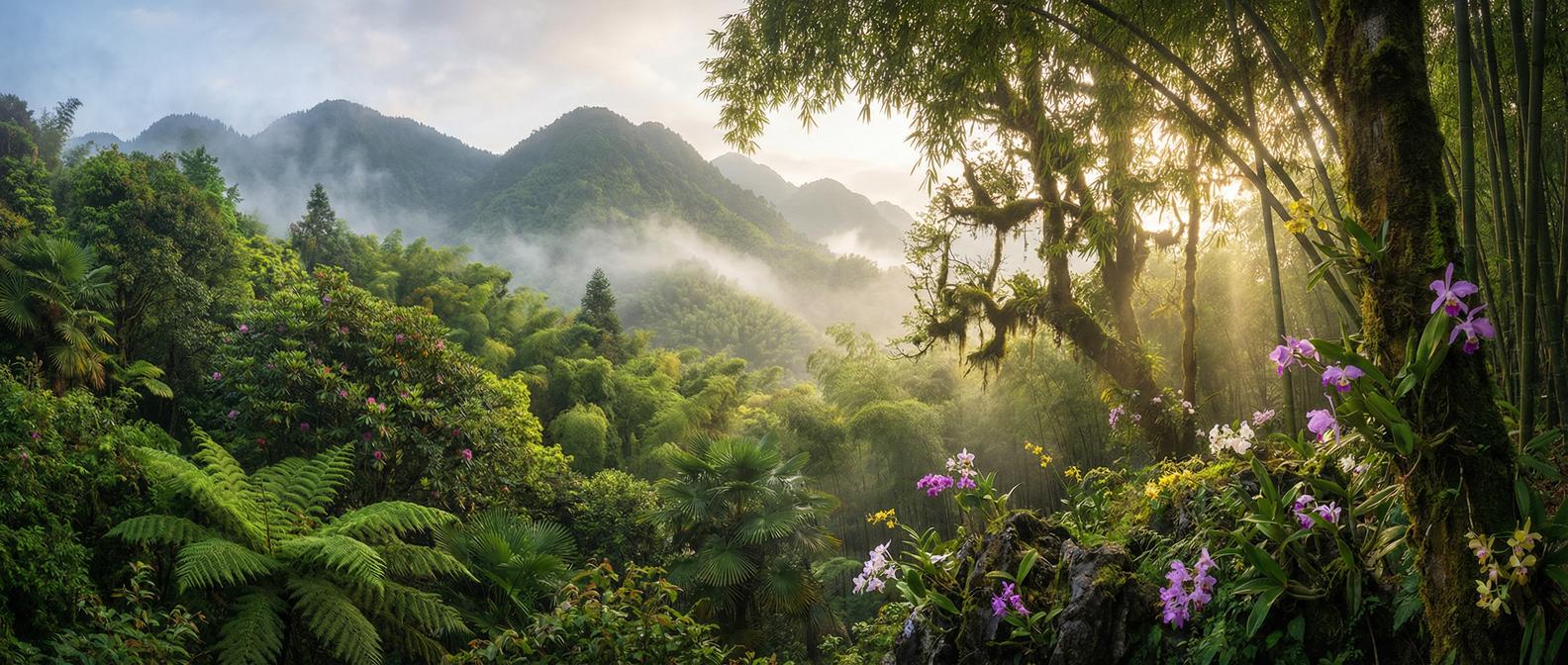 偷拍 - 峨眉山植物视频全景