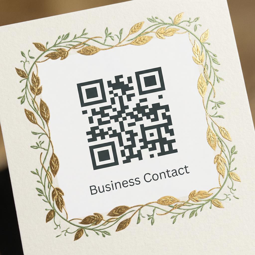 偷拍商务二维码